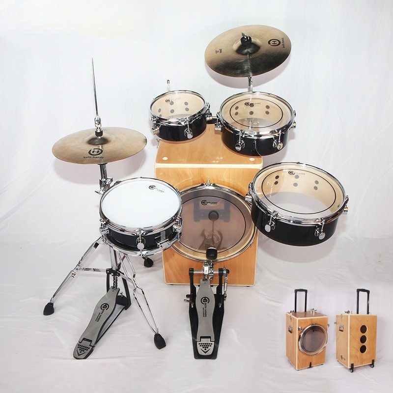 Djembe Hand Drum - طبلة كاجون محمولة للسفر بدون تجميع،