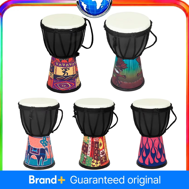 Djembe Hand Drum - 4 بوصة الأفريقية طبل ABS طبل