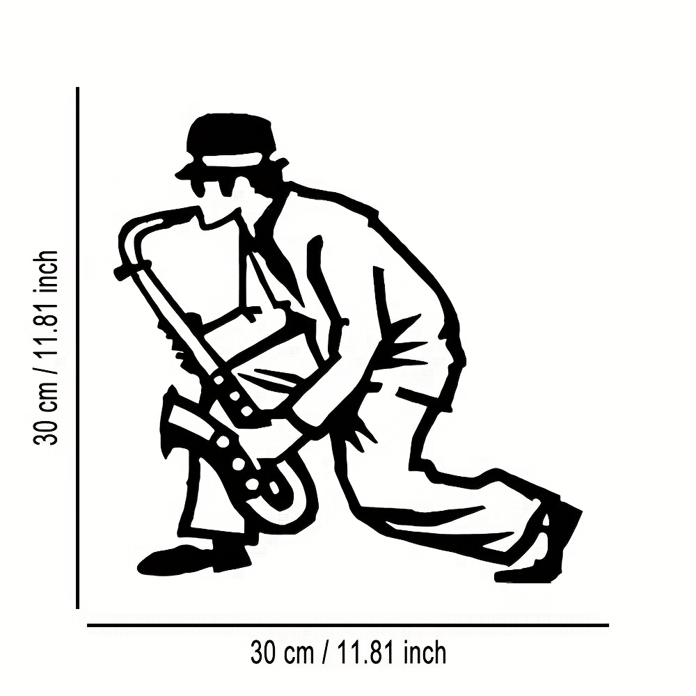 لوحة جدارية معدنية على شكل ساك - مراجعة Musical Instrument Image وسعره