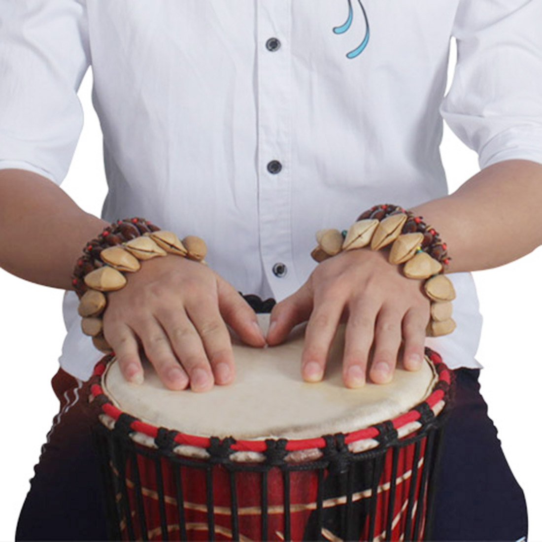 سوار من قشور المكسرات IRIN، جر - مراجعة Djembe Hand Drum وسعره
