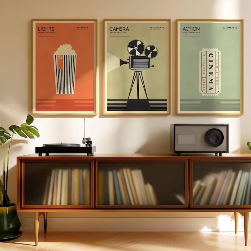 ملصق موسيقى البوب ​​العتيقة عل - مراجعة Musical Instrument Image وسعره