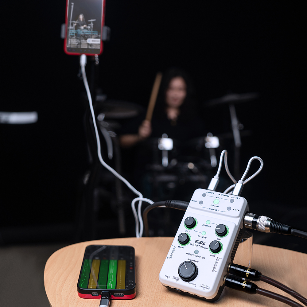 خلاط صوت JOYO MOMIX PRO مناسب  - مراجعة Musical Instrument Sounds وسعره