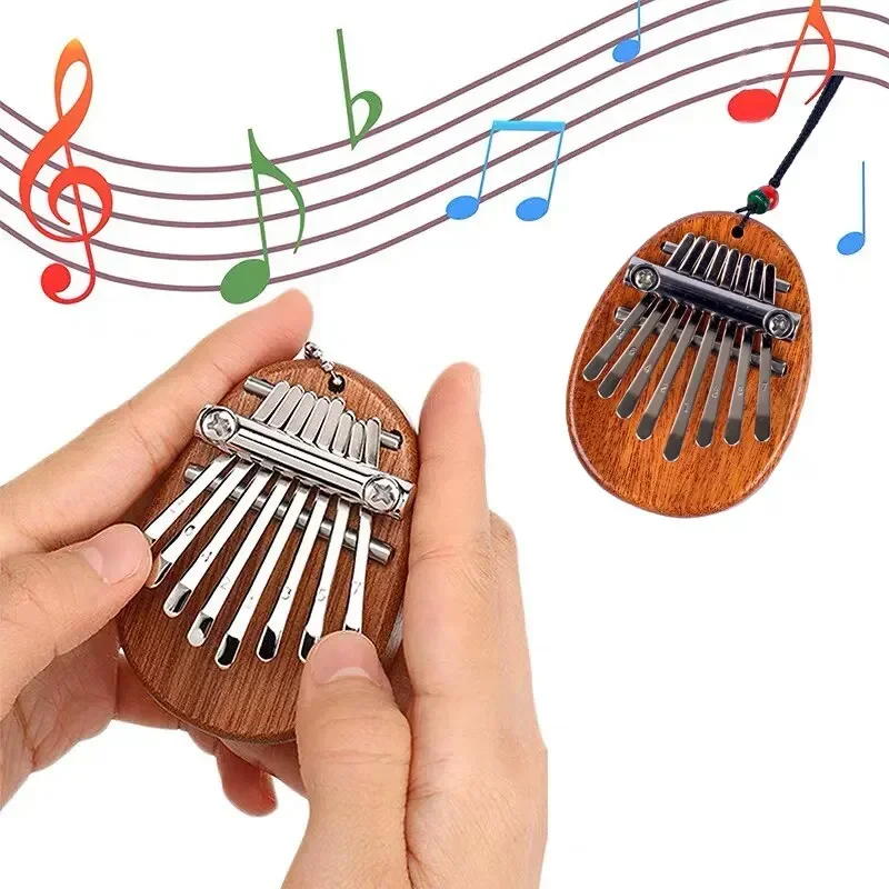 بيانو إصبع خشبي صغير بـ 8 نغما - مراجعة Musical Instrument Sounds وسعره