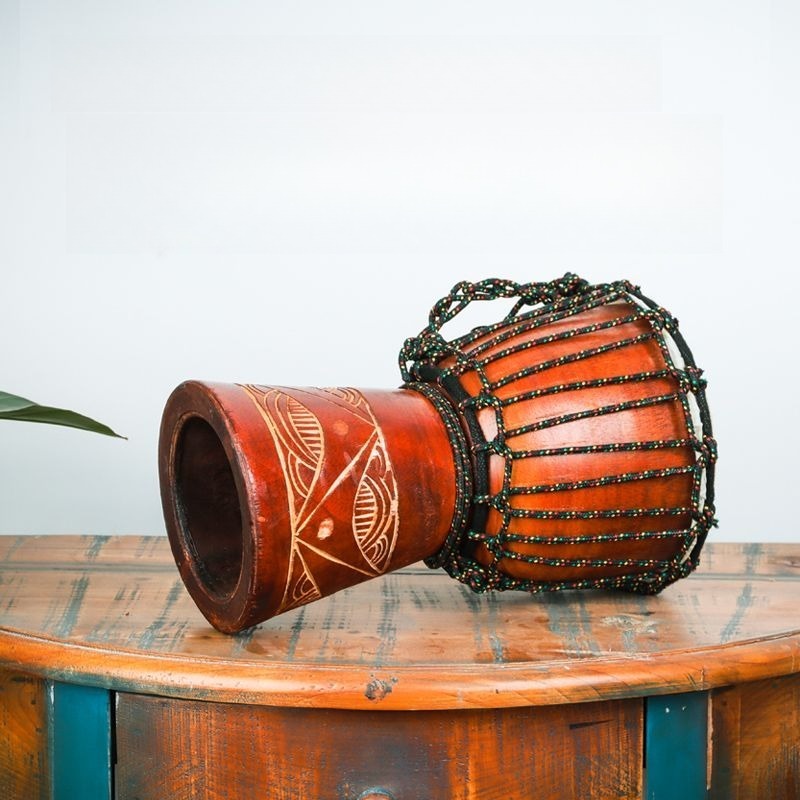 طبلة أفريقية صغيرة للمبتدئين م - مراجعة Djembe Hand Drum وسعره